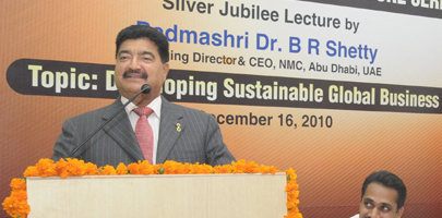 5th TAPMI Silver Jubilee Leadership Lecture 2010, Padmashree B.R ...